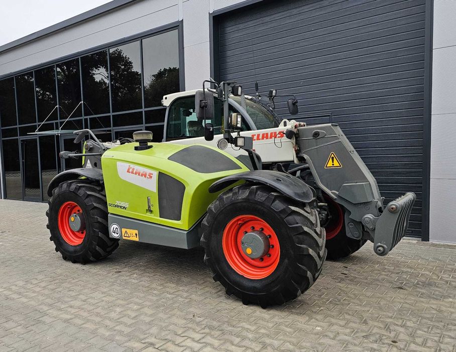 CLAAS Scorpion 7055 Varipower Oryginał Full Opcja Klima 40km/h 5,5t 7m