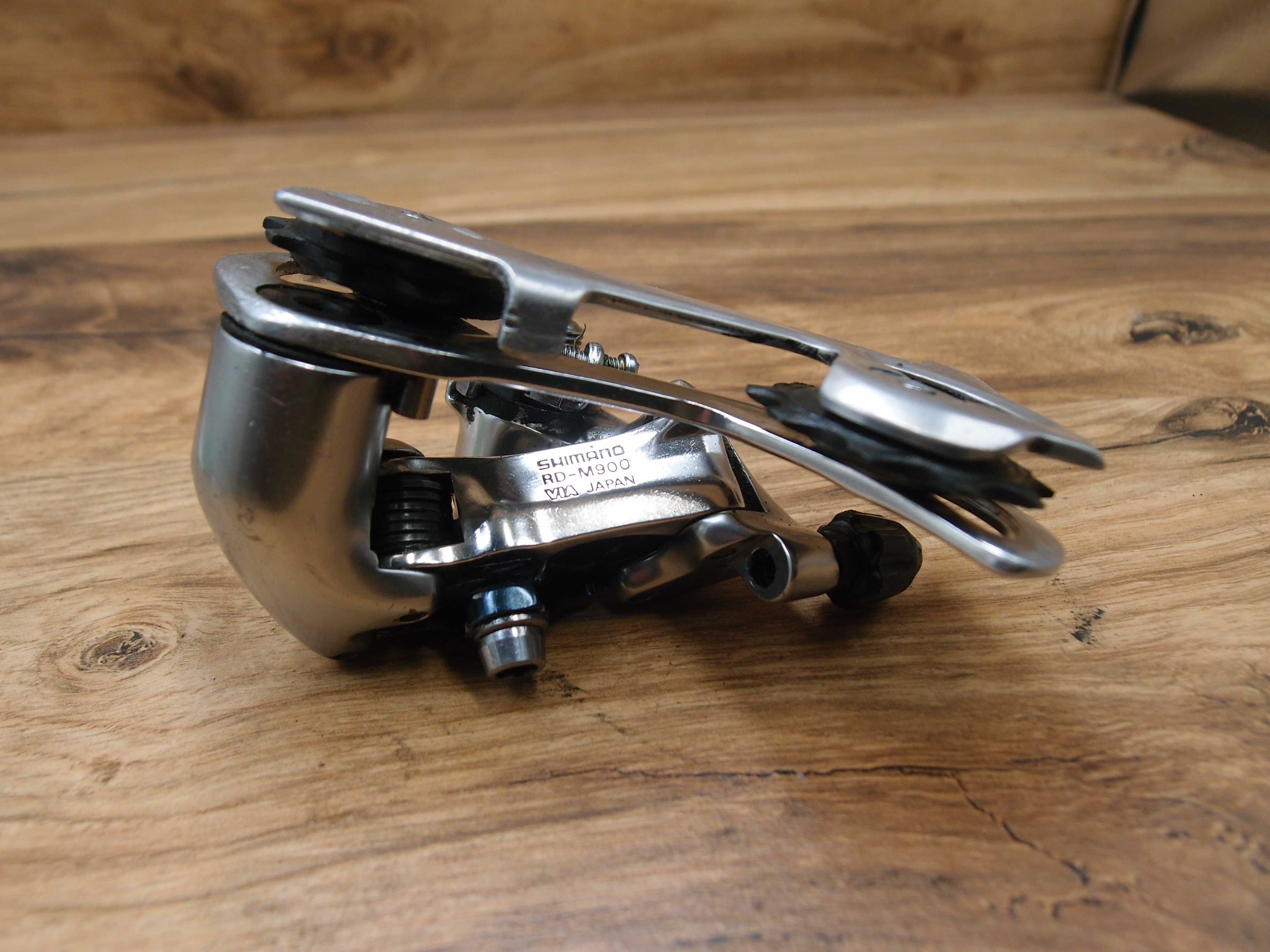 Shimano XTR tylna przerzutka RD-M900 VIA Japan krótki wózek 8 rzędów