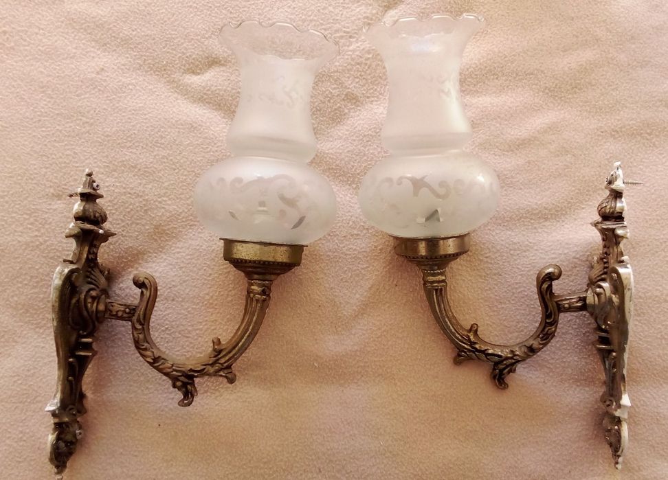 Candeeiros de parede vintage