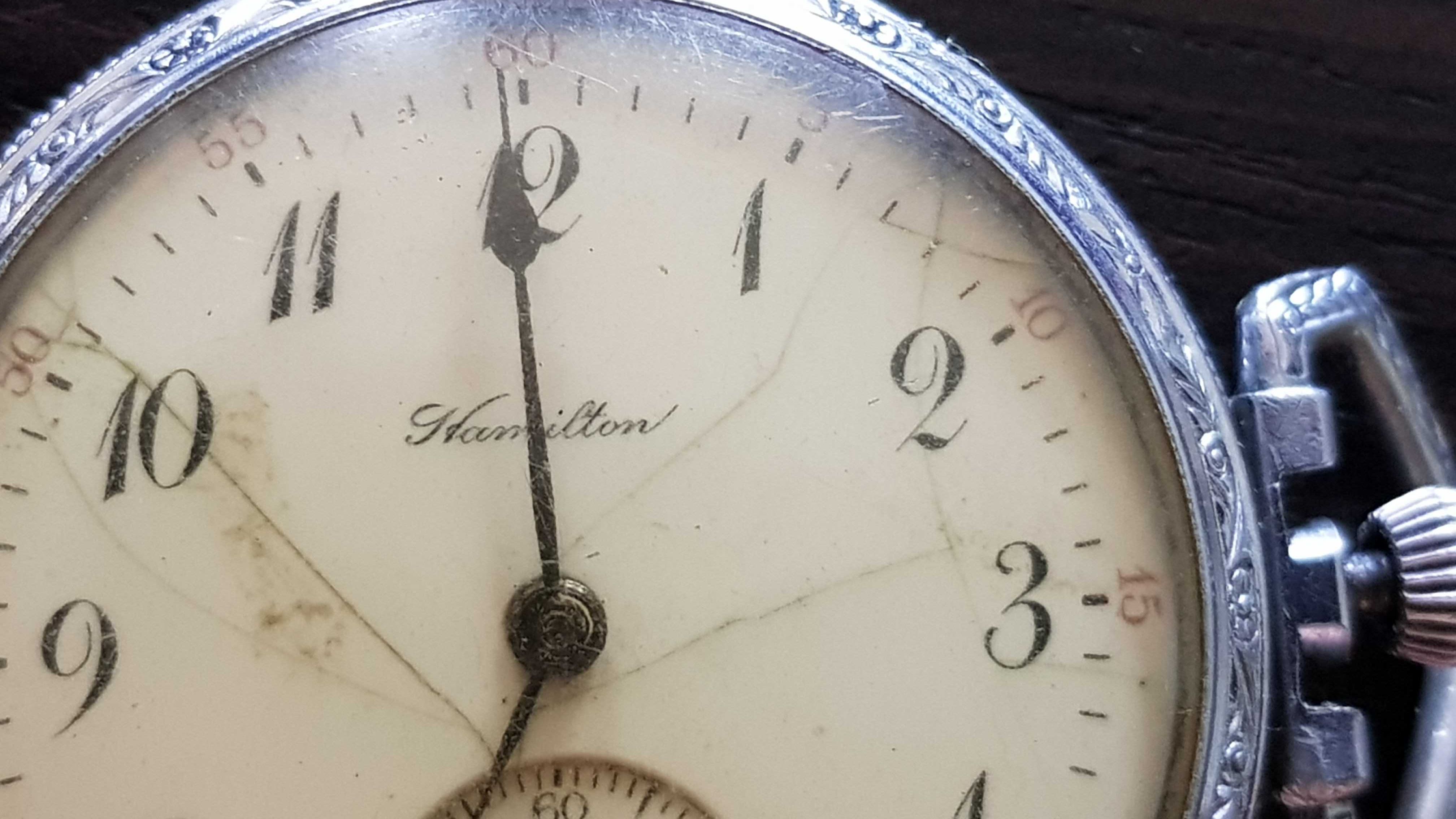 Zegarek kieszonkowy *Hamilton* 1912/1914