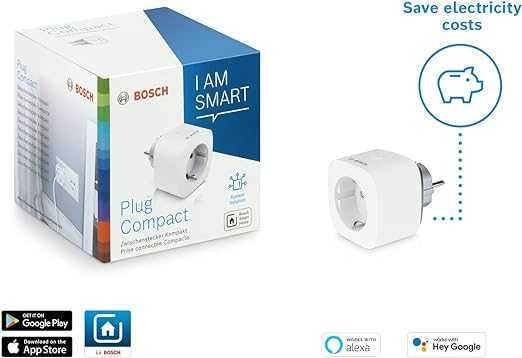 Bosch Smart Home 875.0001.302 Wtyczka Inteligentna, Biały