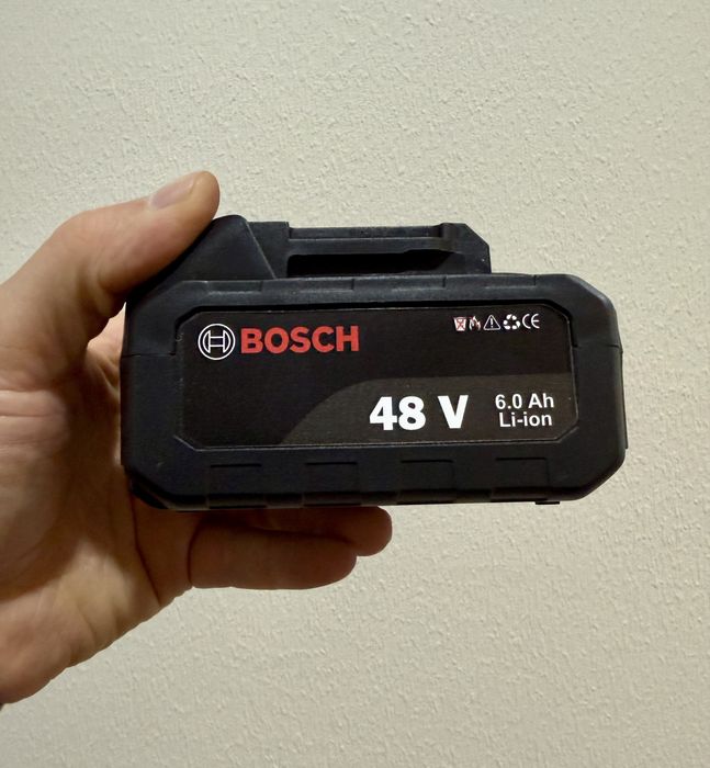 Акумуляторна Пила BOSCH 48V 6.0Ah | Потужна | Легка | 2 Акумулятори