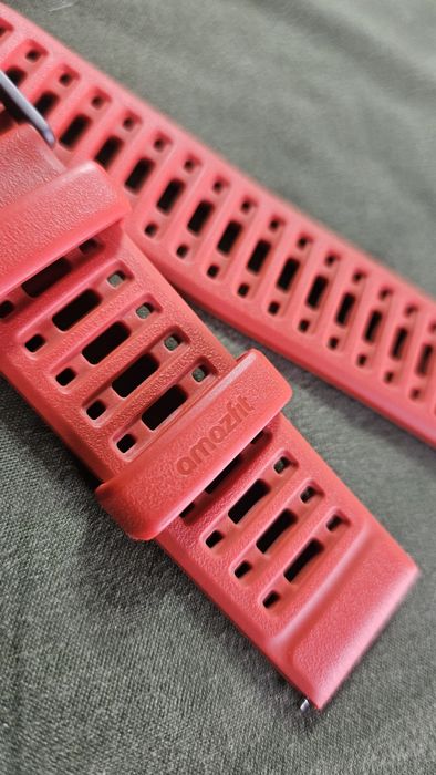 Nowy nieużywany czerwony pomarańczowy pasek do amazfit Balance 2