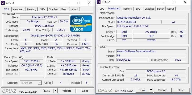Продам мат плату с процессором Intel Core i5 3470