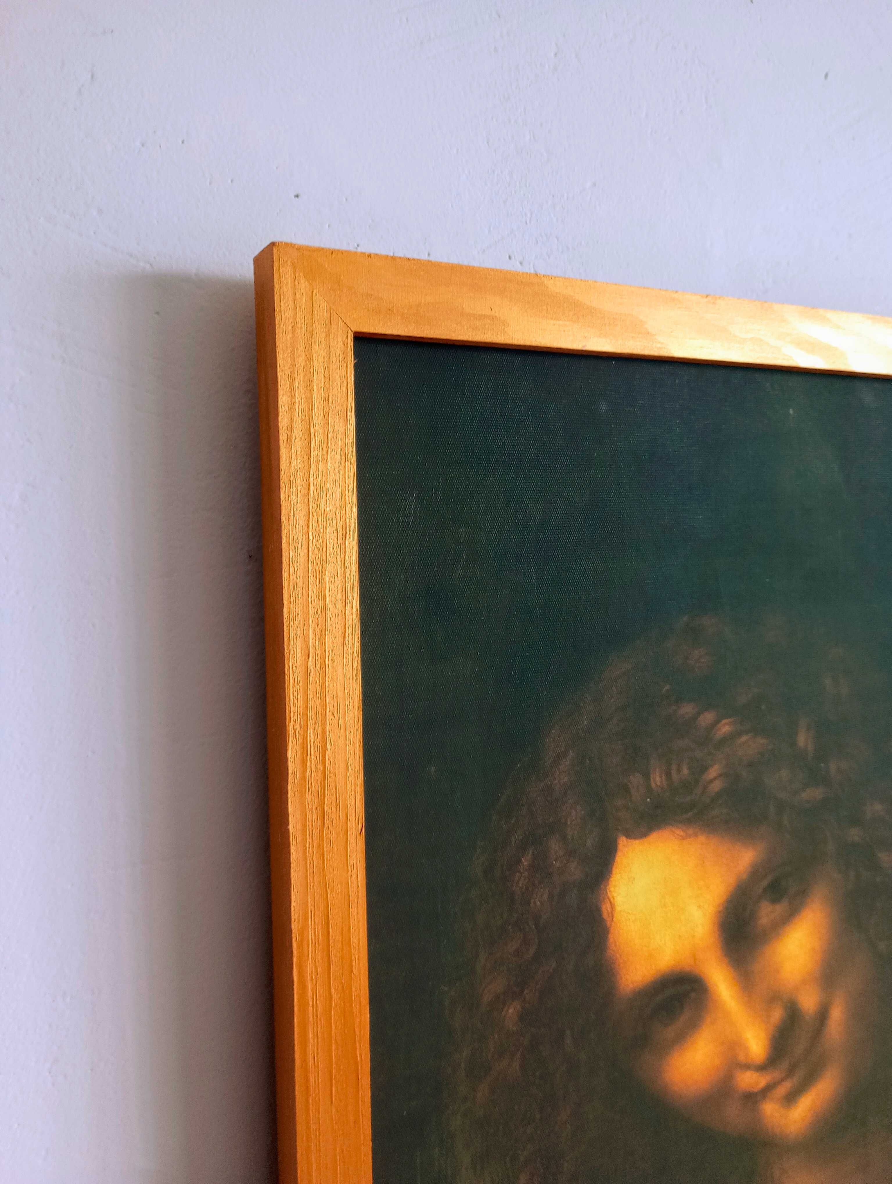 Obraz na płótnie -Jan Chrzciciel, Leonardo da Vinci, 50x70cm