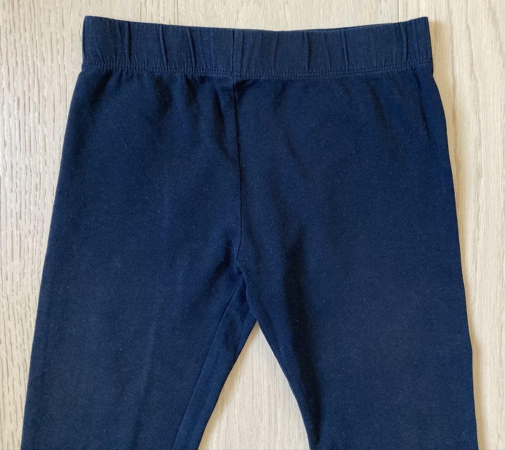 Legginsy spodnie czarne dziewczęce  H&M r. 140 !!