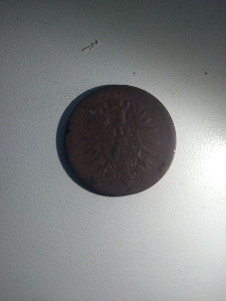 5 дойч марок 1876 і 2 фунта 1998