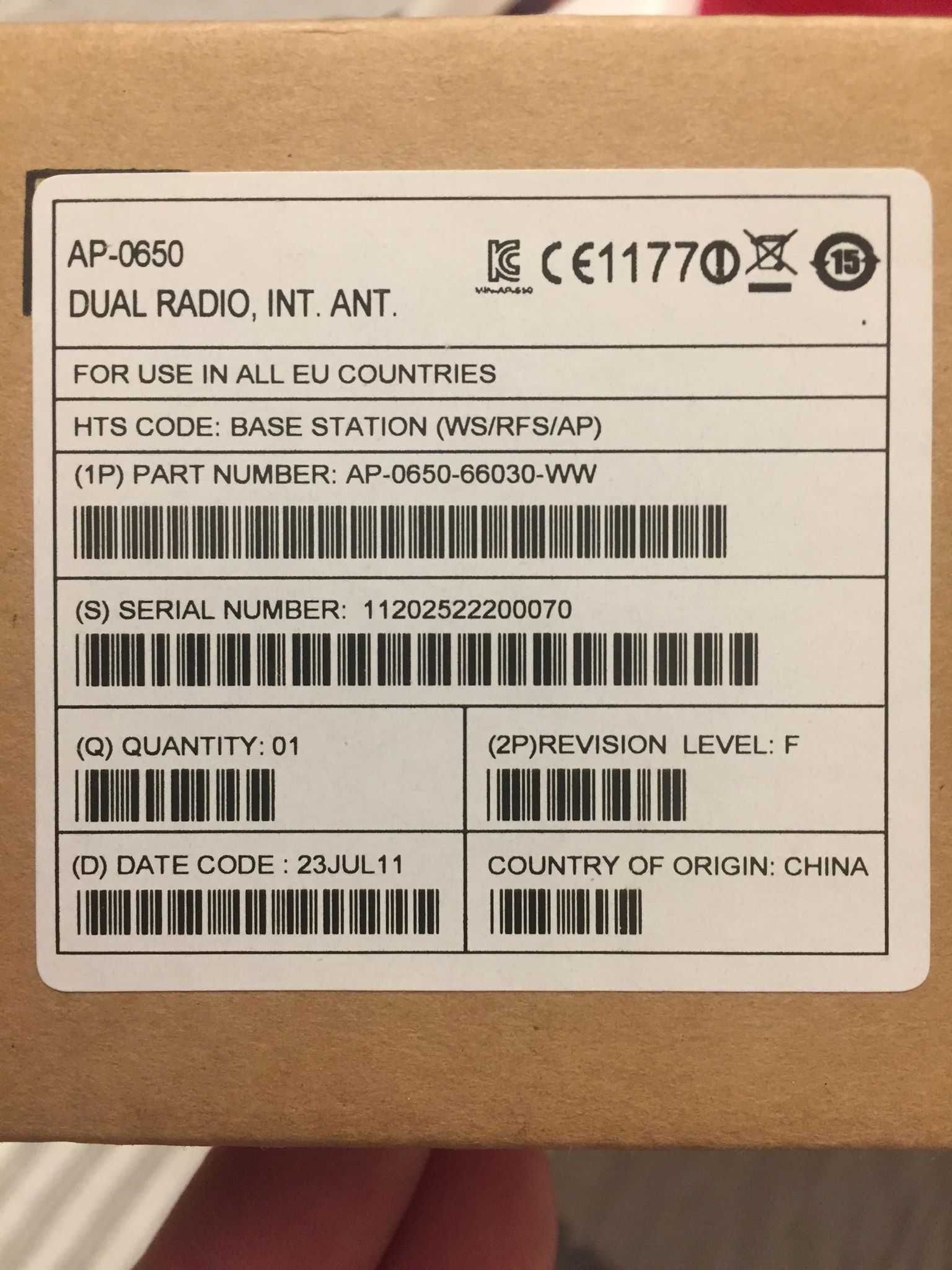 NOWY! Access Point Motorola AP-0650