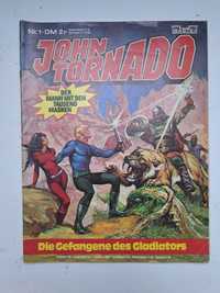 Komiks John Tornado #1 1980 r.