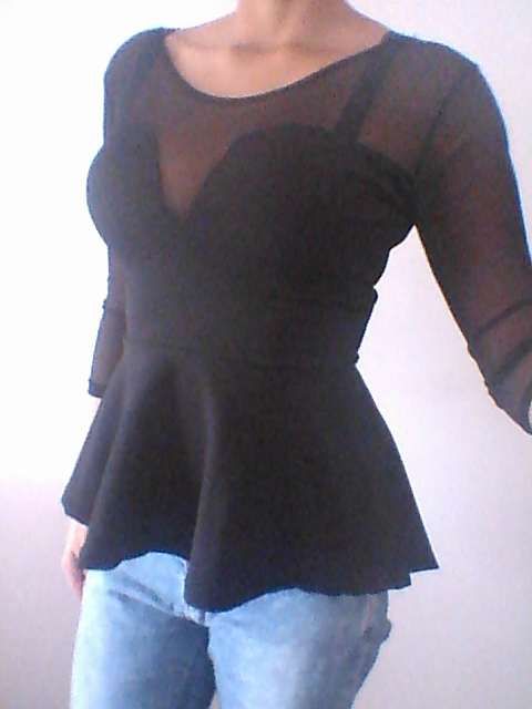 Top preto (NOVO ) - S/M.