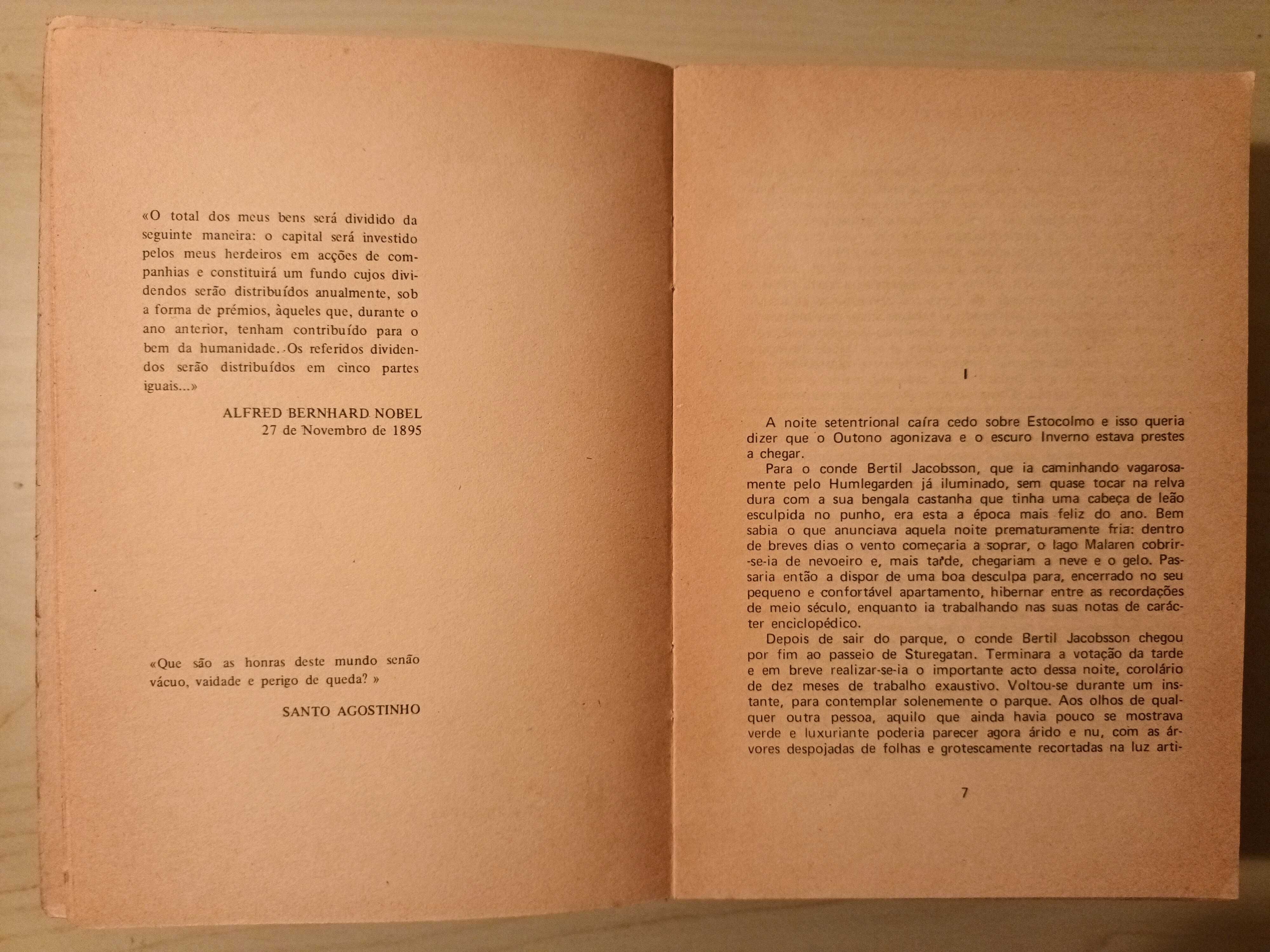LIVRO PARA AS FÉRIAS - O Prémio - Irving Wallace - 942 Pág. - 5 €