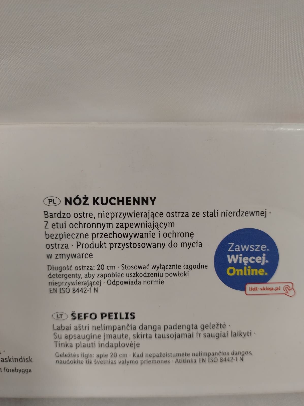 Nóż kuchenny Ernesto