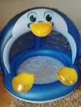 Piscina infantil insuflável Pinguim