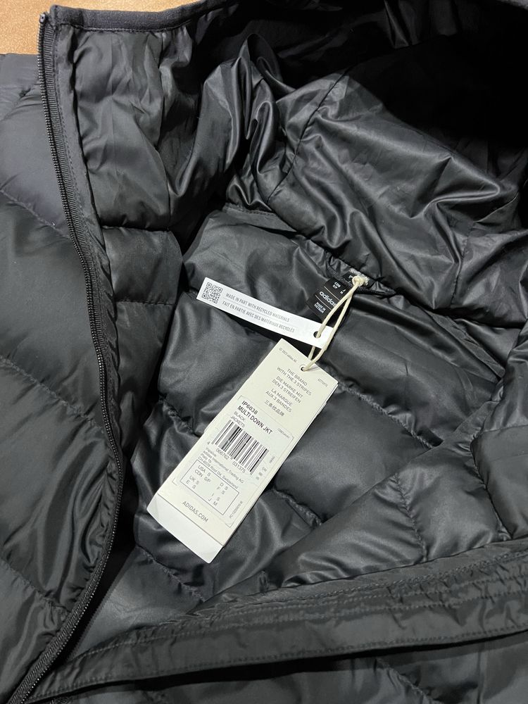 Куртка Adidas Terrex оригінал пуховик чоловіча чорна з бірками multi