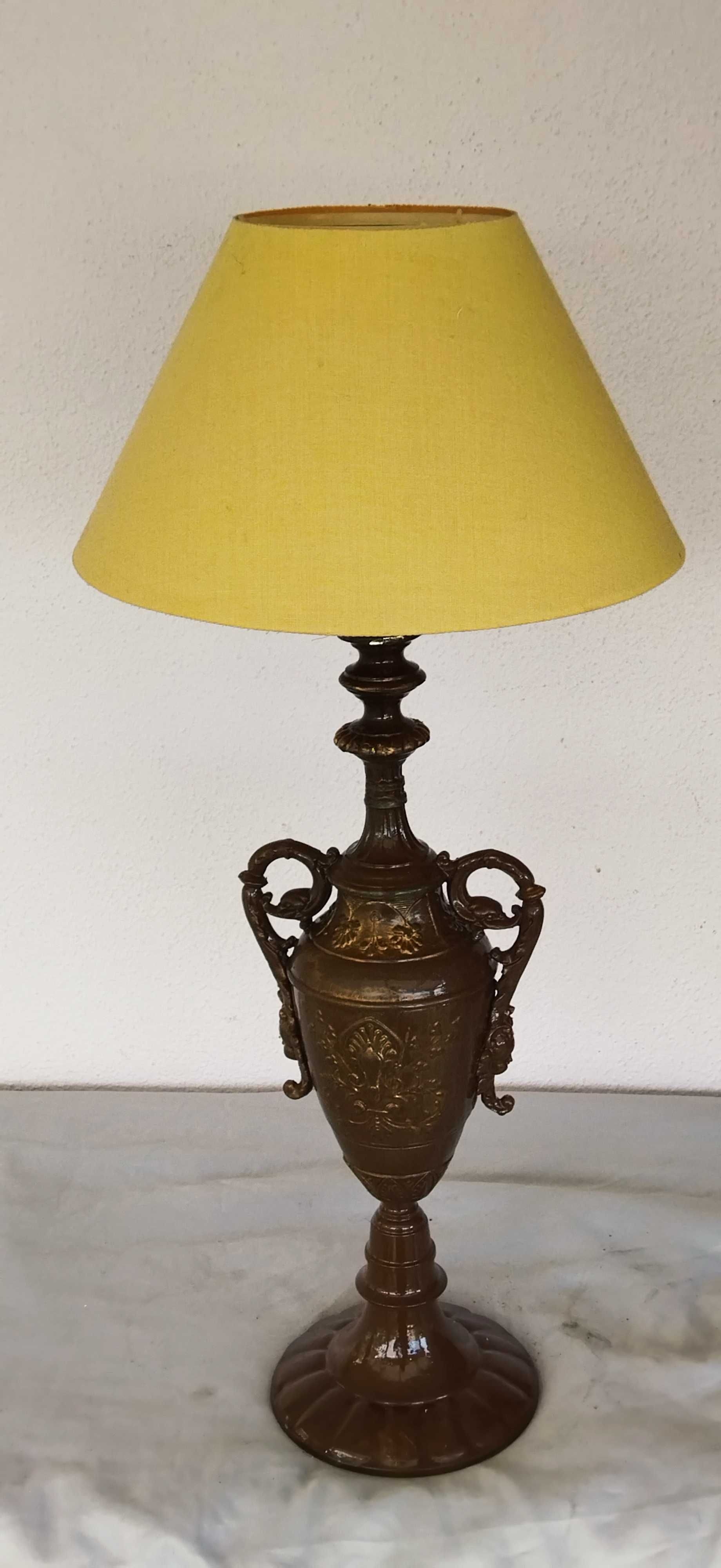 Лампа настольная.Старинный металл.50×23 см.Франция