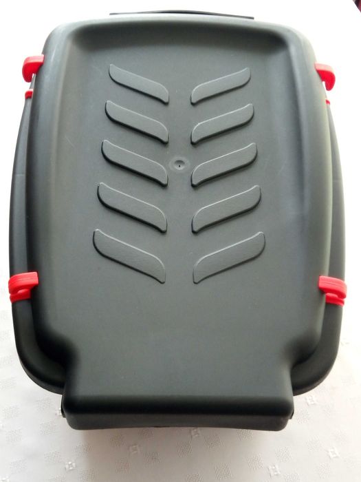 Kufer rowerowy ,sakwa z lampką i alarmem