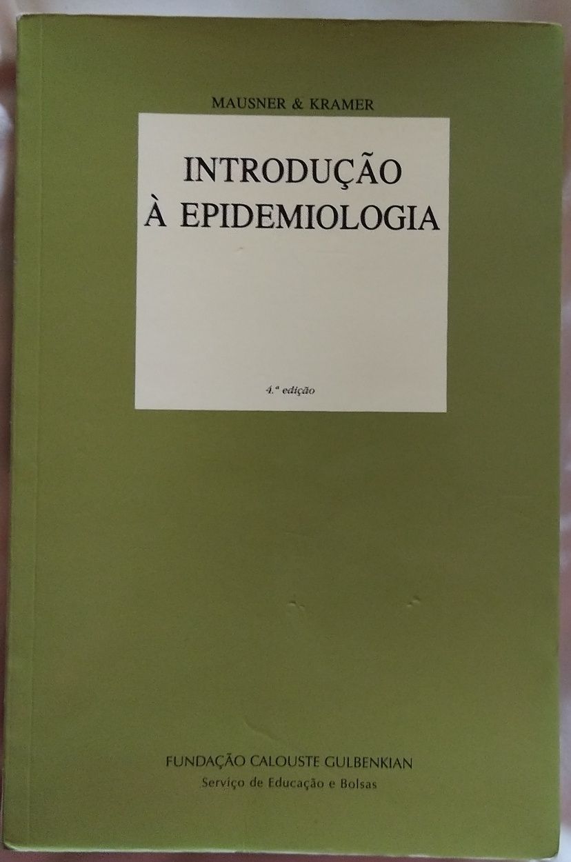 Livro universitário de Epidemiologia