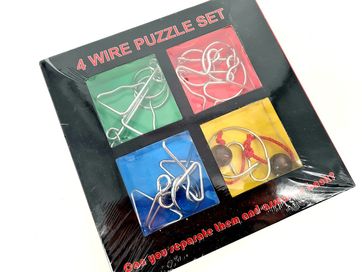 Metalowe Puzzle logiczna układanka dla dzieci nowe