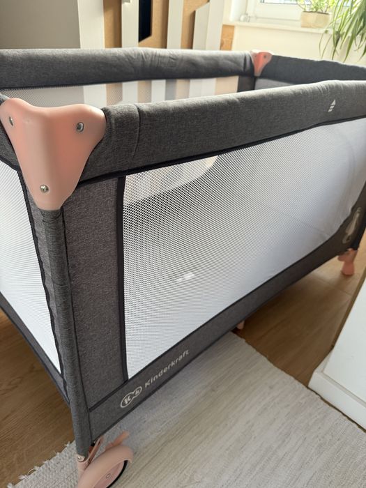 Kinderkraft łóżeczko turystyczne 66x126 +materac !