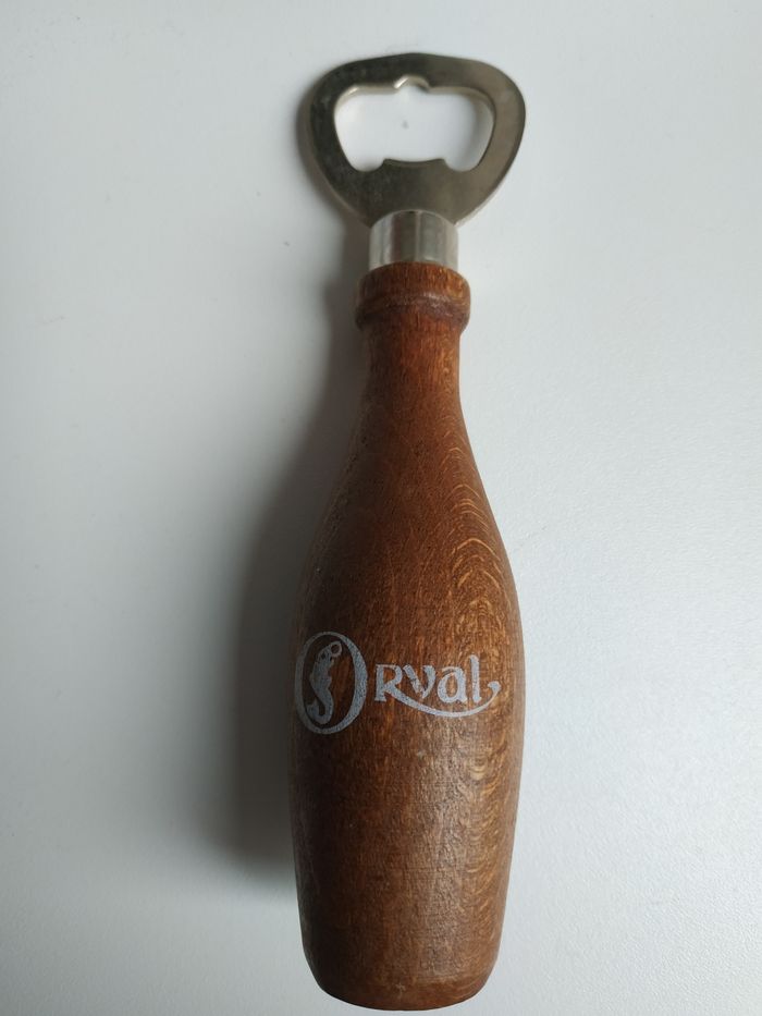 Otwieracz z opactwa Orval Belgia drewniano-metalowy