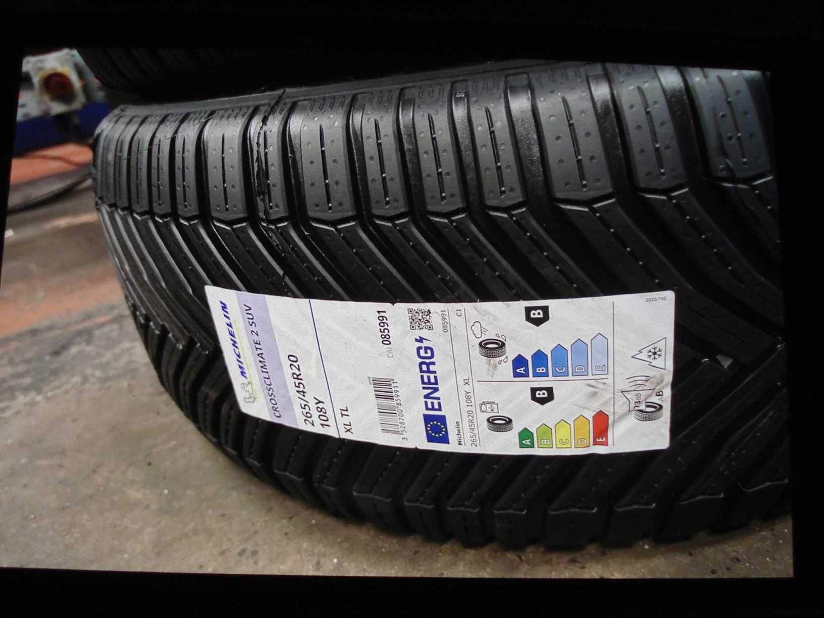 Колеса комплект 265/45 R20 MICHELIN CROSSCLIMATE 2 SUV б/у