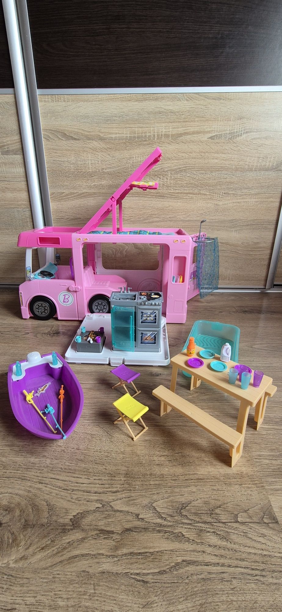 Kamper Barbie 3w1