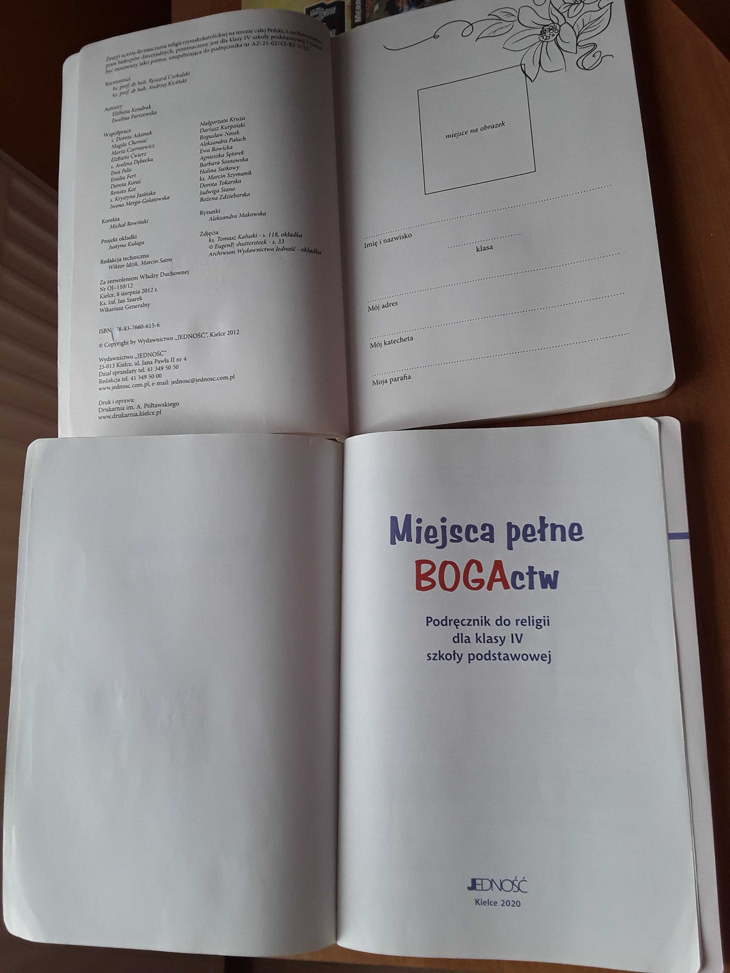 Miejsca pełne bogactw podręcznik do religi klasa 4 + ćwiczenia