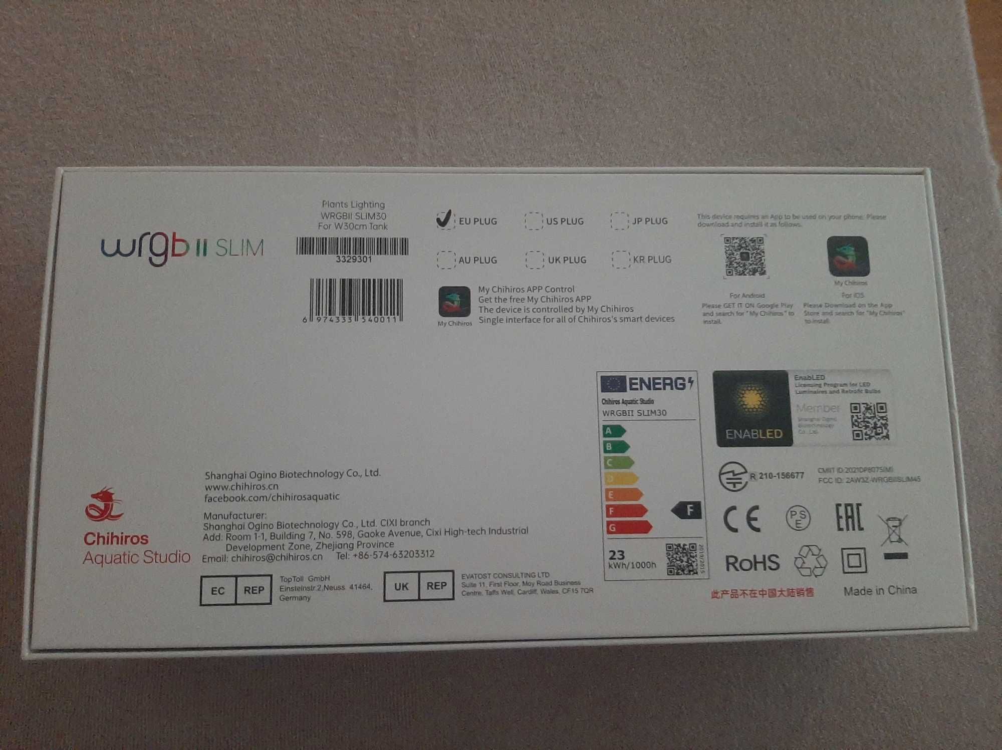 Lampa chihiros WRGB II SLIM 30-45 CM