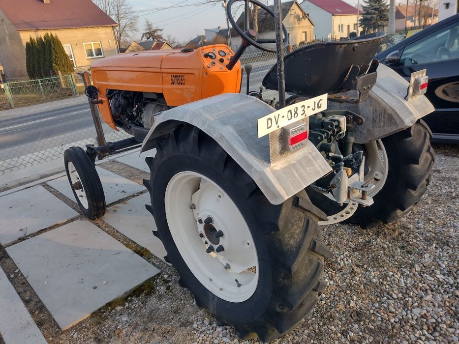 Traktorek ciagniczek kosiarka Fiat 215 Someca 1967 rok