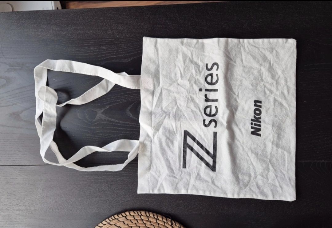 Torba materiałowa na zakupy z długimi rączkami shopper Nikon Z Series