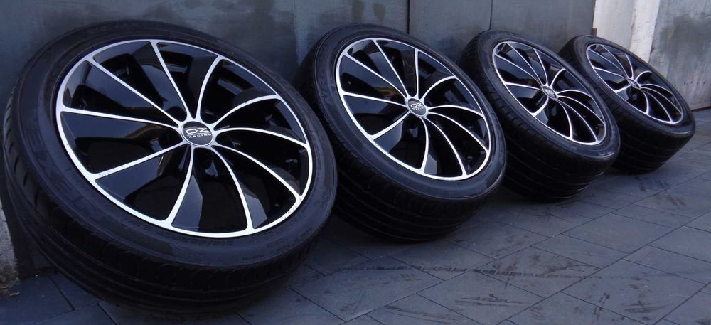 Alufelgi Rial Lugano 17 cali 5x120 BMW, Opel Insignia VW T5 T6 + opony