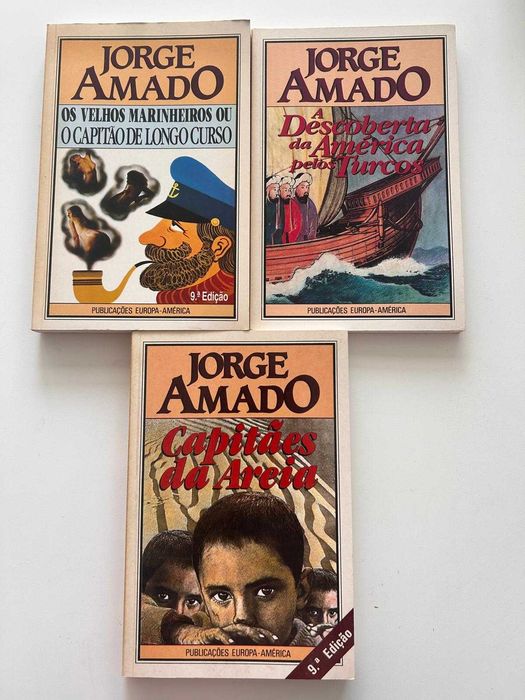 Jorge Amado – 3 livros