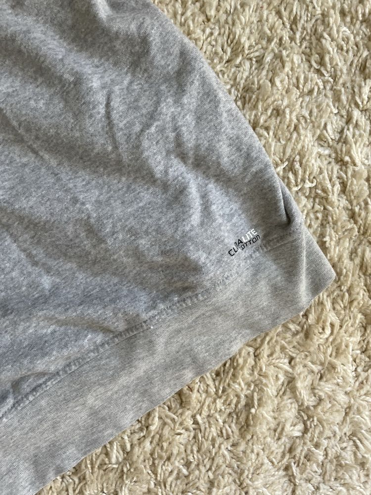 Adidas XL szara meska bluza z kapturem