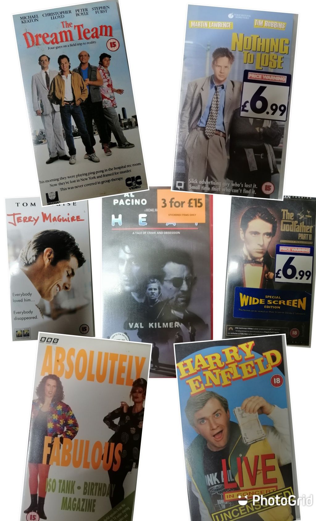 14  VHS diversos