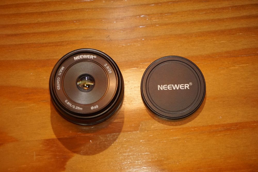 Lente Objetiva Neewer 28mm f/2.8 (E-mount Sony)