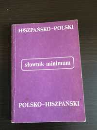 Słownik minimum hiszpańsko-polski,polsko-hiszpański