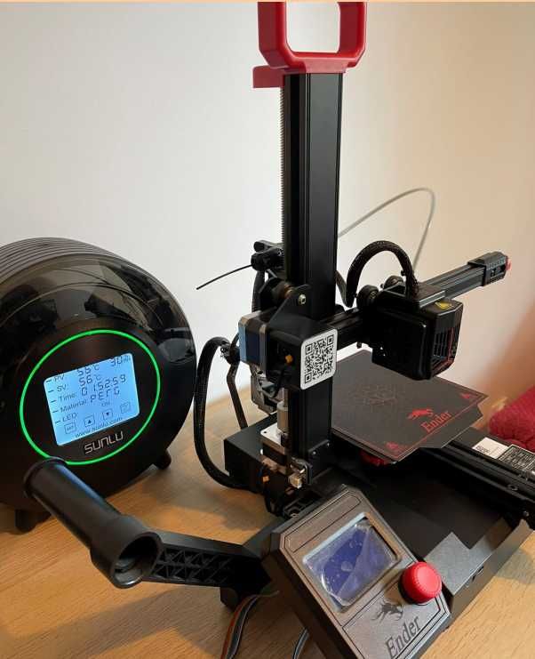 ZESTAW 2 drukarki: Ender 3 v2, Ender 2 Pro i akcesoria