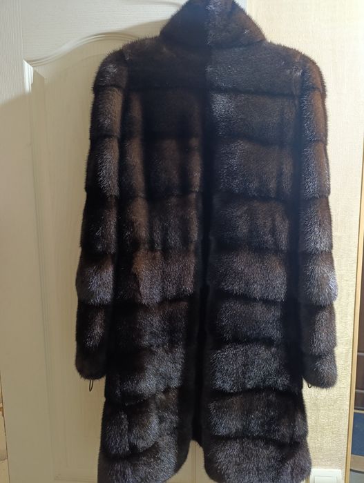 Шуба з натурального хутра норки. Полтава