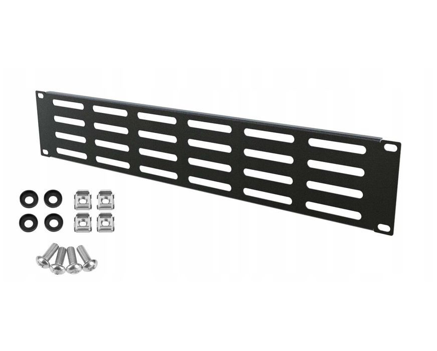 Panel Wentylacyjny Maskownica do szaf serwerowych RACK 2U 19" Stalflex