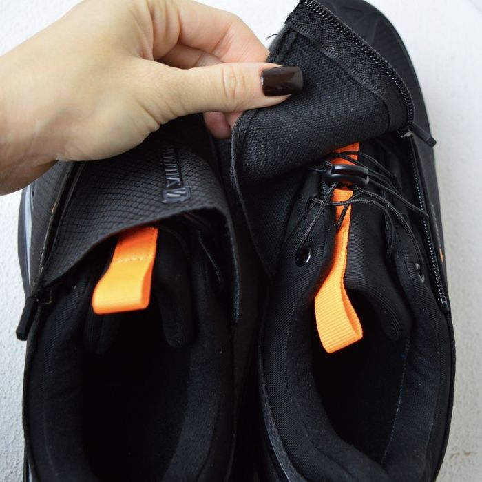 Salomon Odyssey Goretex кросівки термо Чоловічі зимові теплі чорні