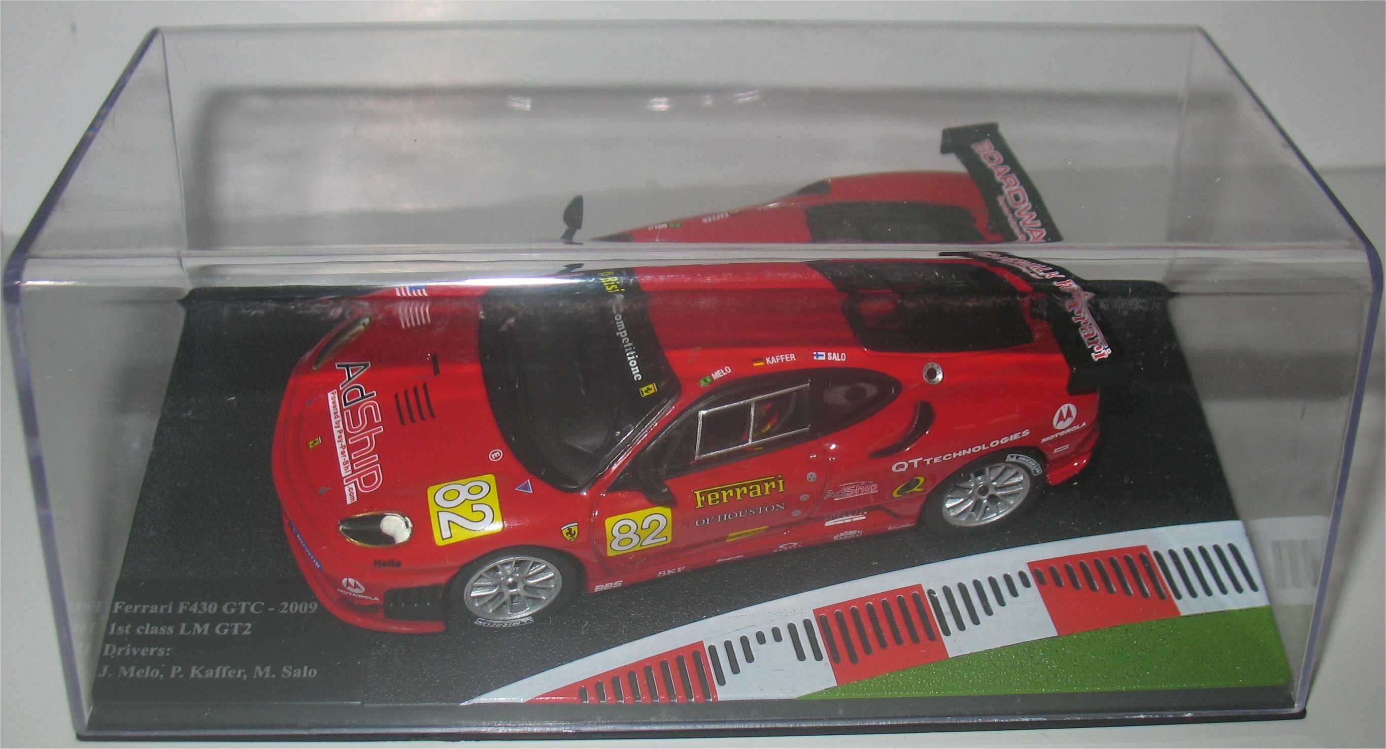 Ferrari F430 GTC - Vencedor GT2 Le Mans 2009 - Melo, Kaffer, Salo