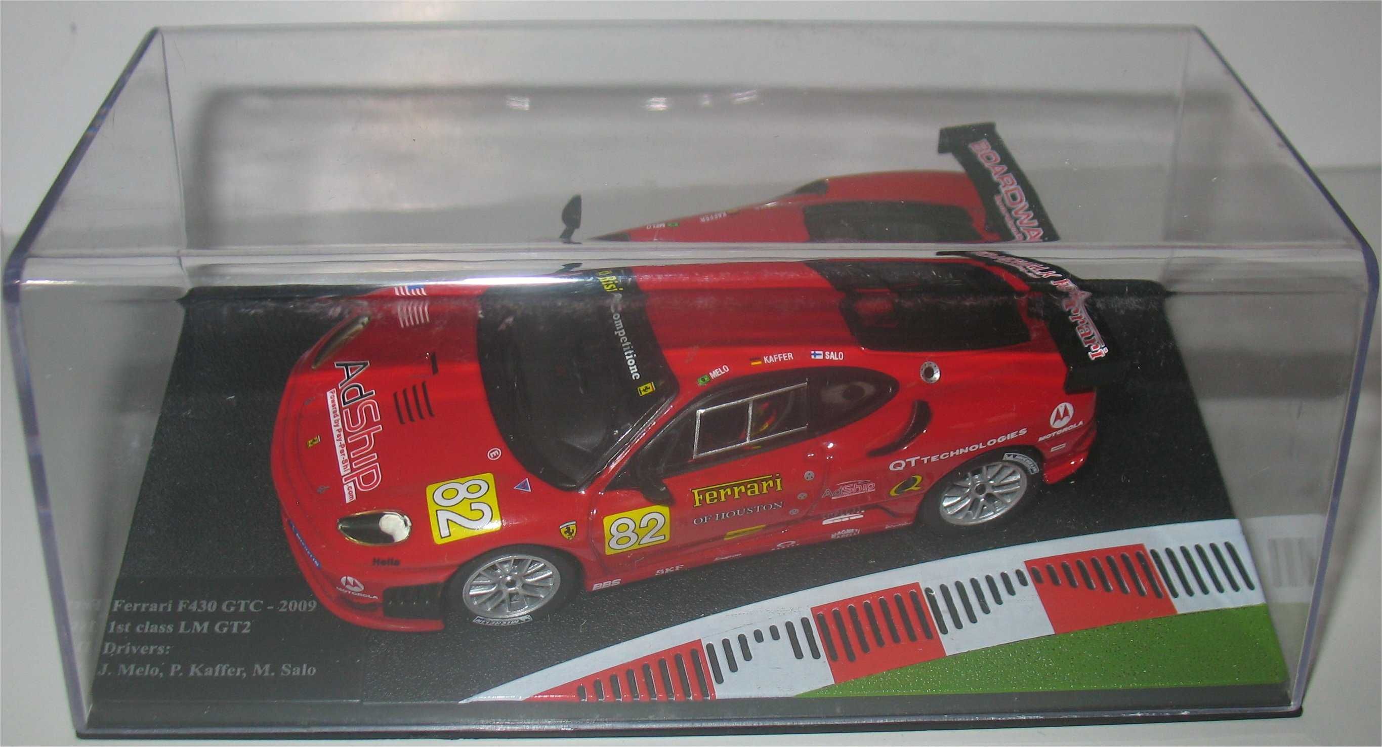 Ferrari F430 GTC - Vencedor GT2 Le Mans 2009 - Melo, Kaffer, Salo