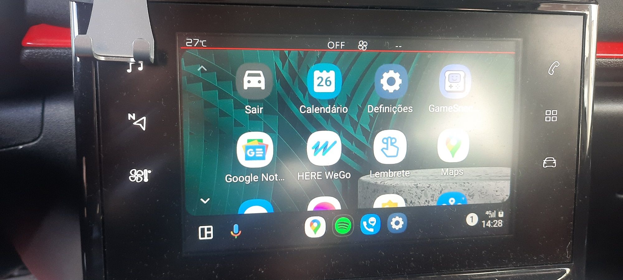 Cabo Type C compatível com Android auto