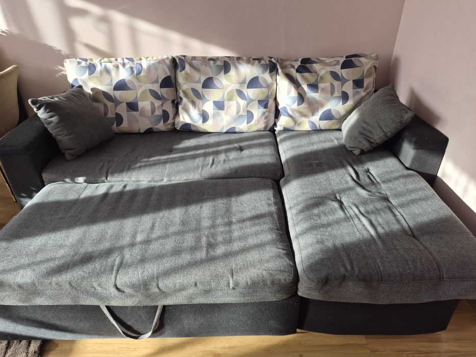 Narożnik z funkcją spania