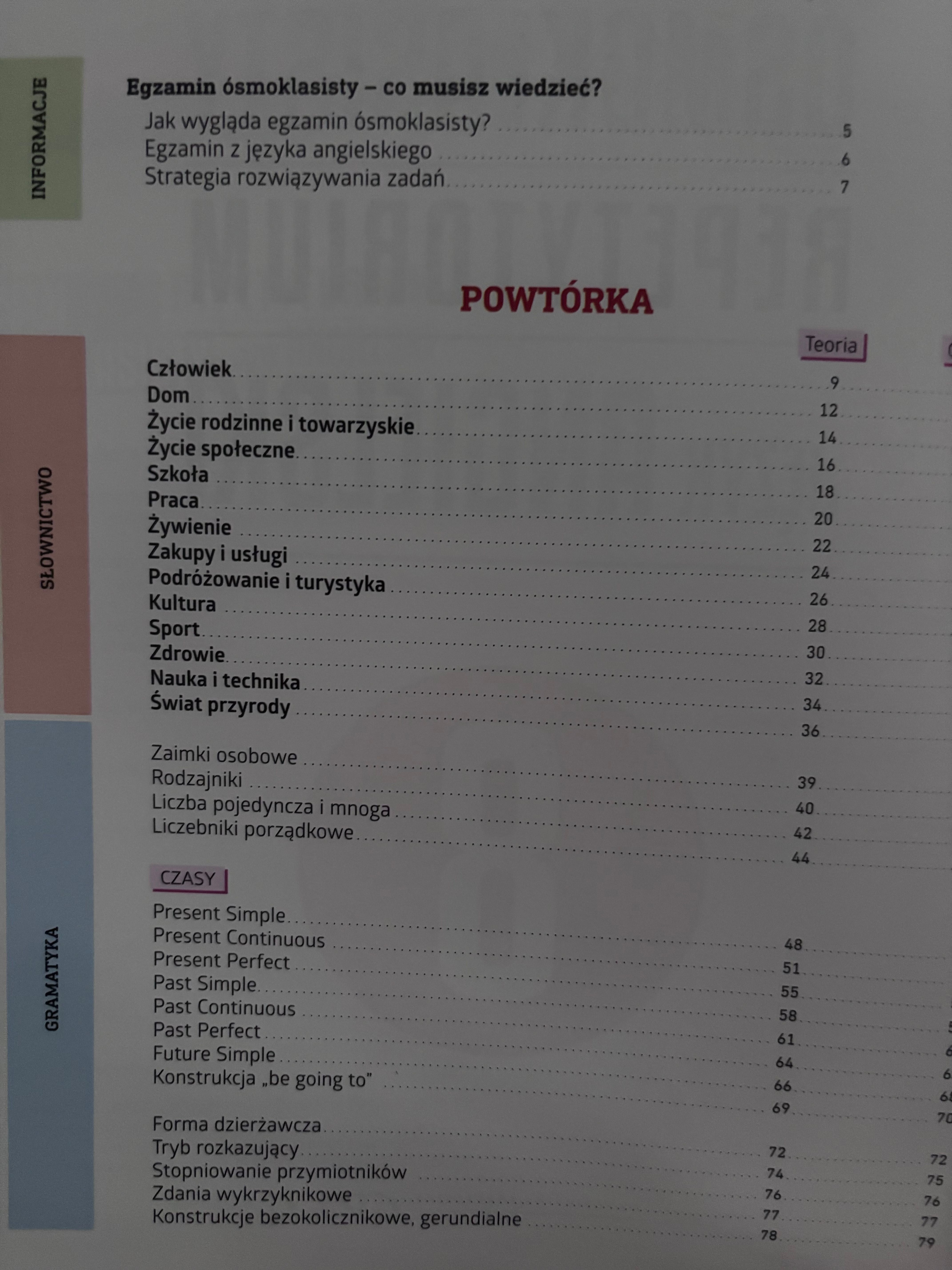 Repetytorium ósmoklasisty Jęz. angielski