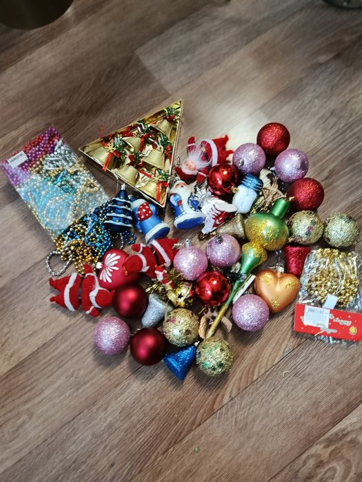 Новогодние ёлочные игрушки