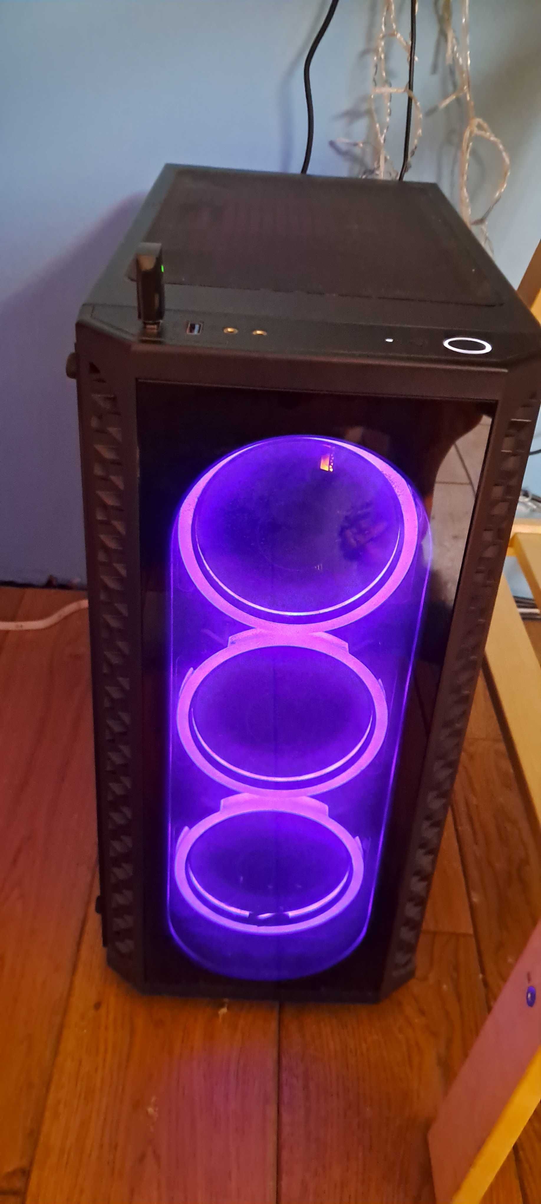 Komputer gamingowy I5-12400F RTX3050 + monitor ACER, klawiatura,mysz