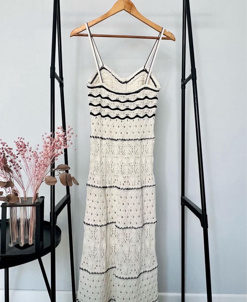Сукня ZARA xs в стилі кроше