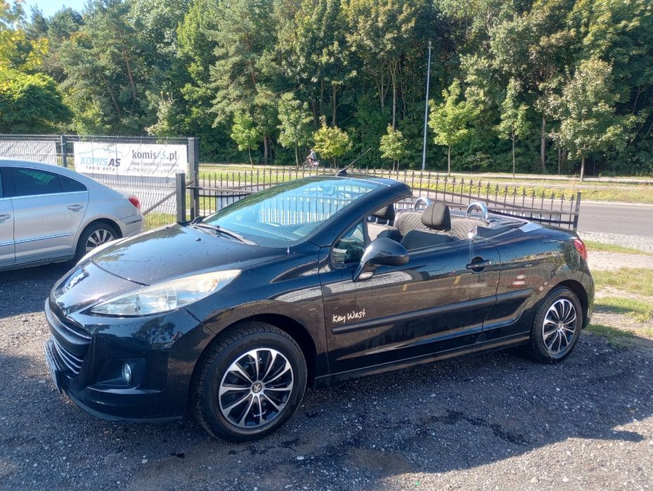 Peugeot 207cc 1.6B 120KM 2010r * klima dach automatyczny * TORUŃ
