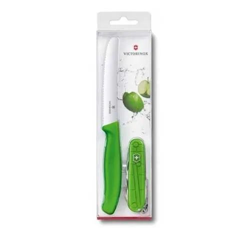 Victorinox Twins spartan green aple unikat kolekcjonerski .